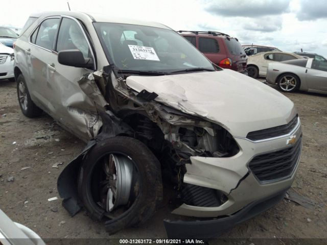 CHEVROLET EQUINOX 2016 2gnalbek4g1160440