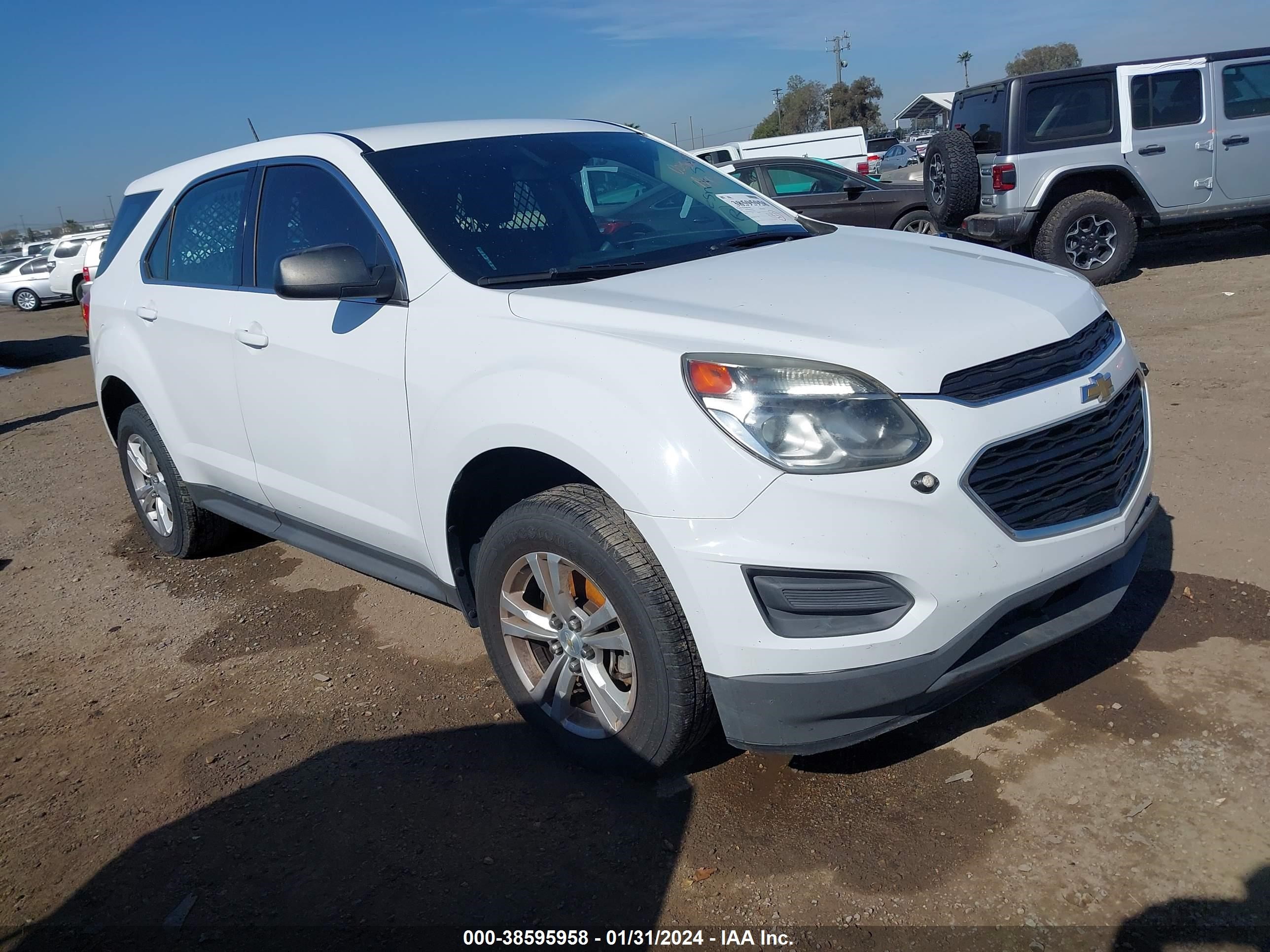 CHEVROLET EQUINOX 2016 2gnalbek4g6346661