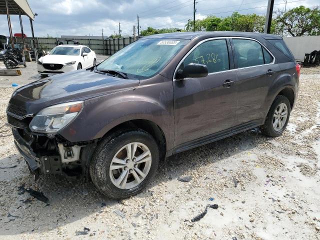 CHEVROLET EQUINOX LS 2016 2gnalbek4g6353206