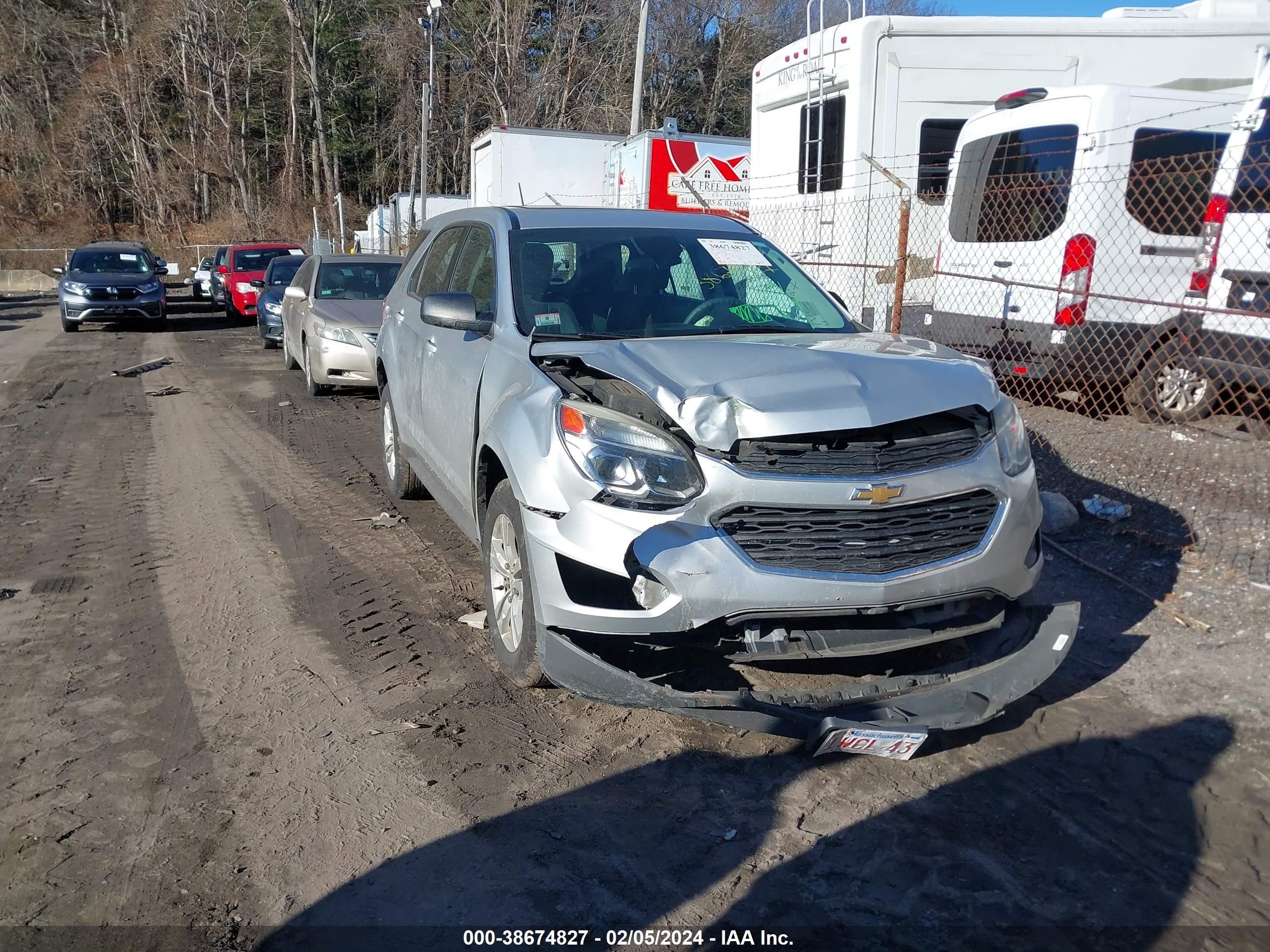 CHEVROLET EQUINOX 2017 2gnalbek4h1506097