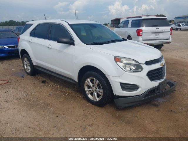 CHEVROLET EQUINOX 2016 2gnalbek5g1159202