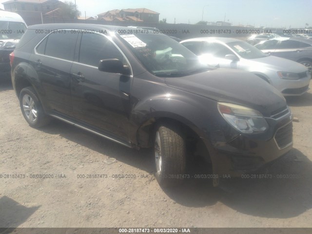 CHEVROLET EQUINOX 2016 2gnalbek5g6231602