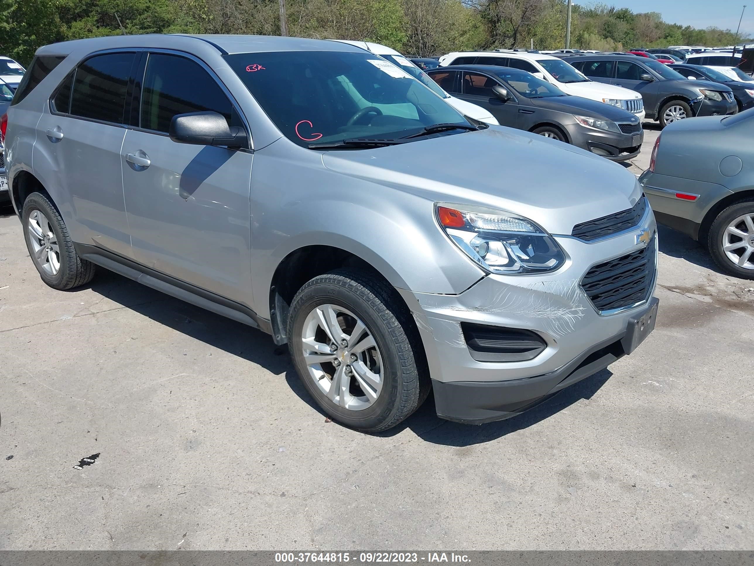 CHEVROLET EQUINOX 2016 2gnalbek5g6359032