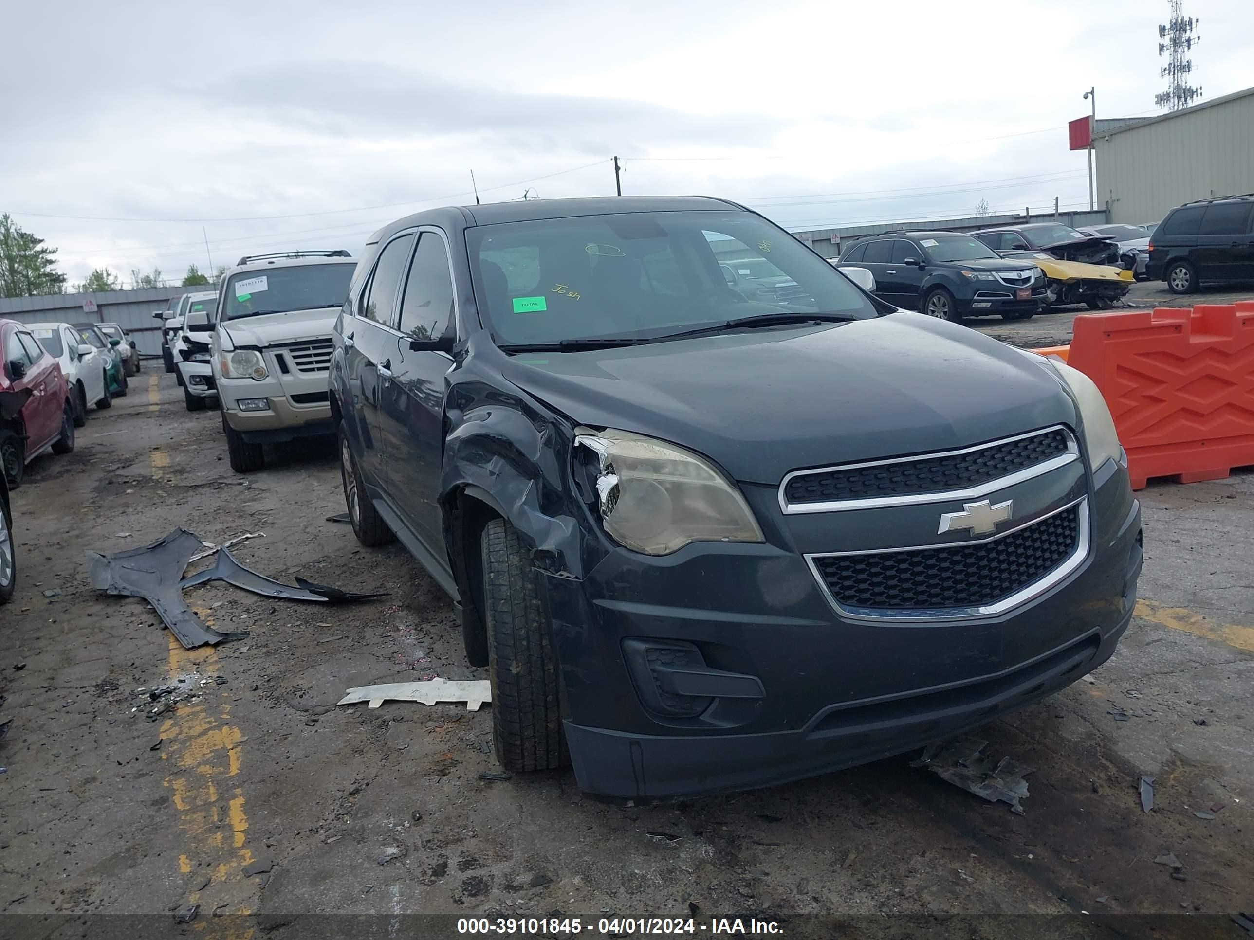 CHEVROLET EQUINOX 2012 2gnalbek6c1292576