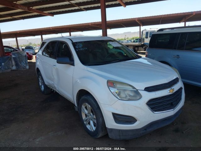 CHEVROLET EQUINOX 2016 2gnalbek6g1161010