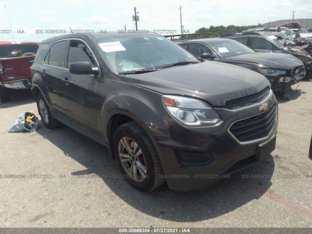 CHEVROLET EQUINOX 2016 2gnalbek6g6136935