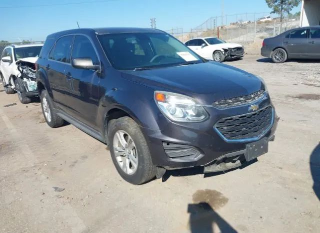 CHEVROLET EQUINOX 2016 2gnalbek6g6187805