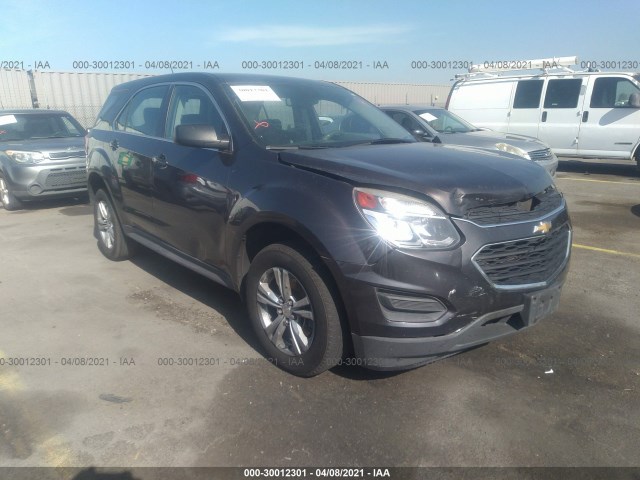 CHEVROLET EQUINOX 2016 2gnalbek6g6262938