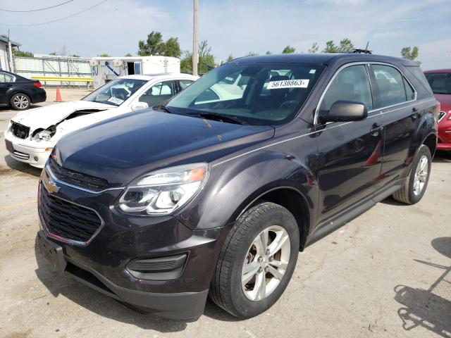 CHEVROLET EQUINOX LS 2016 2gnalbek6g6283966