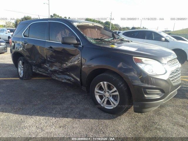 CHEVROLET EQUINOX 2016 2gnalbek6g6304556