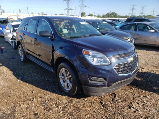 CHEVROLET EQUINOX LS 2017 2gnalbek6h1610476