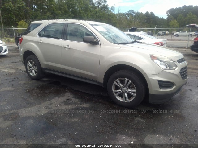 CHEVROLET EQUINOX 2016 2gnalbek7g1141932