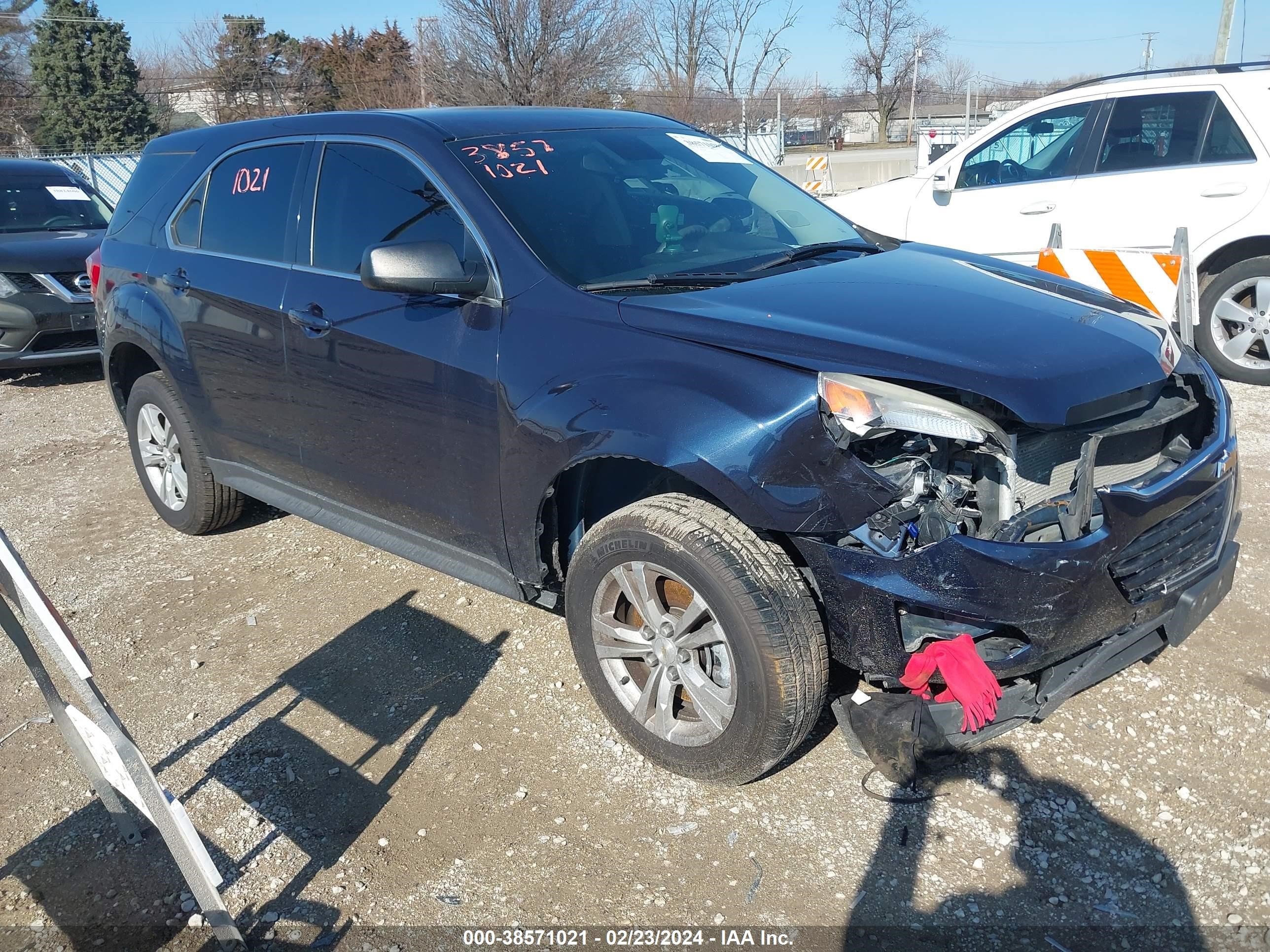 CHEVROLET EQUINOX 2016 2gnalbek7g1164787