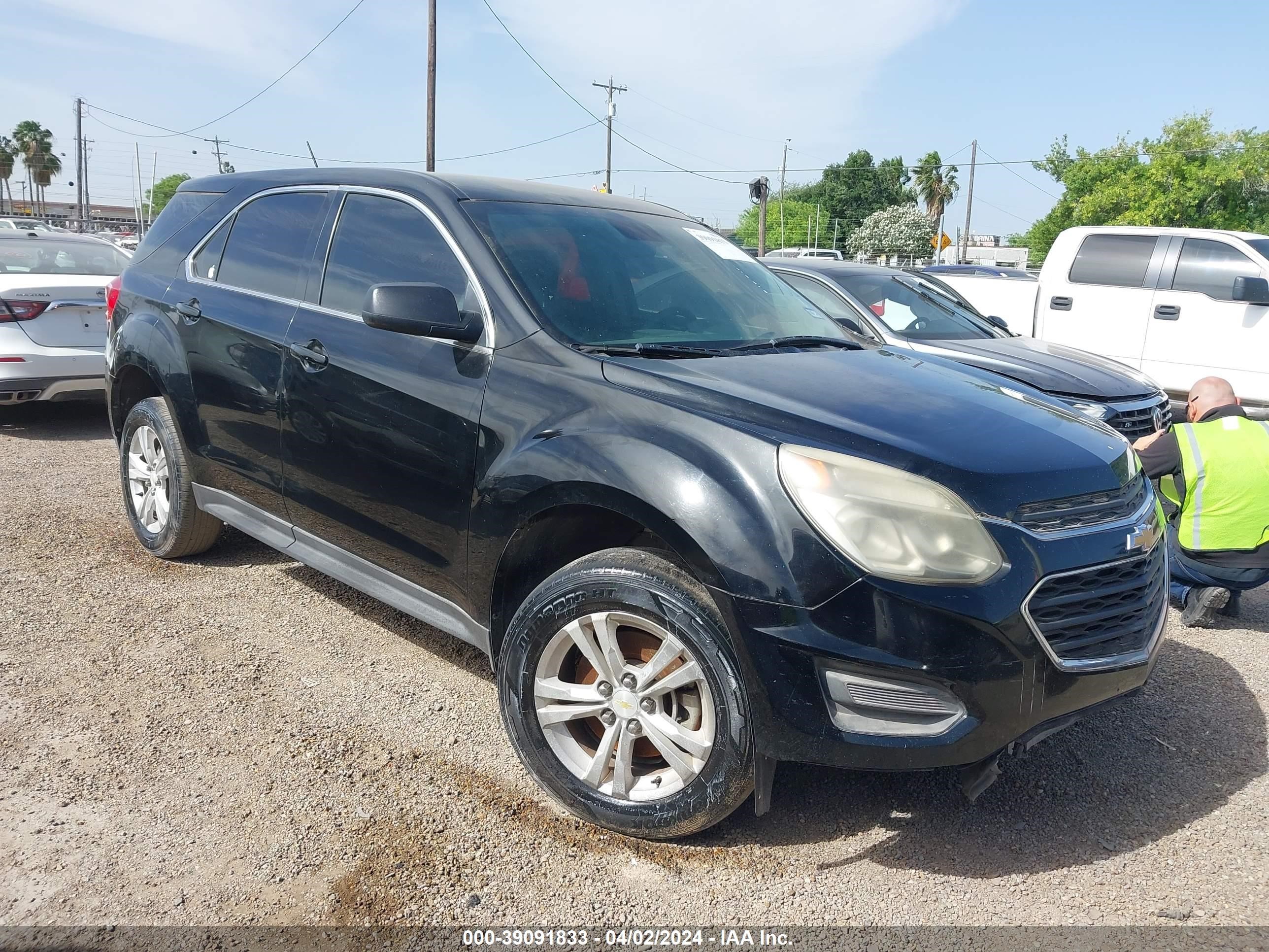 CHEVROLET EQUINOX 2016 2gnalbek7g6203607