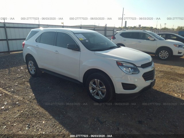 CHEVROLET EQUINOX 2016 2gnalbek7g6250538