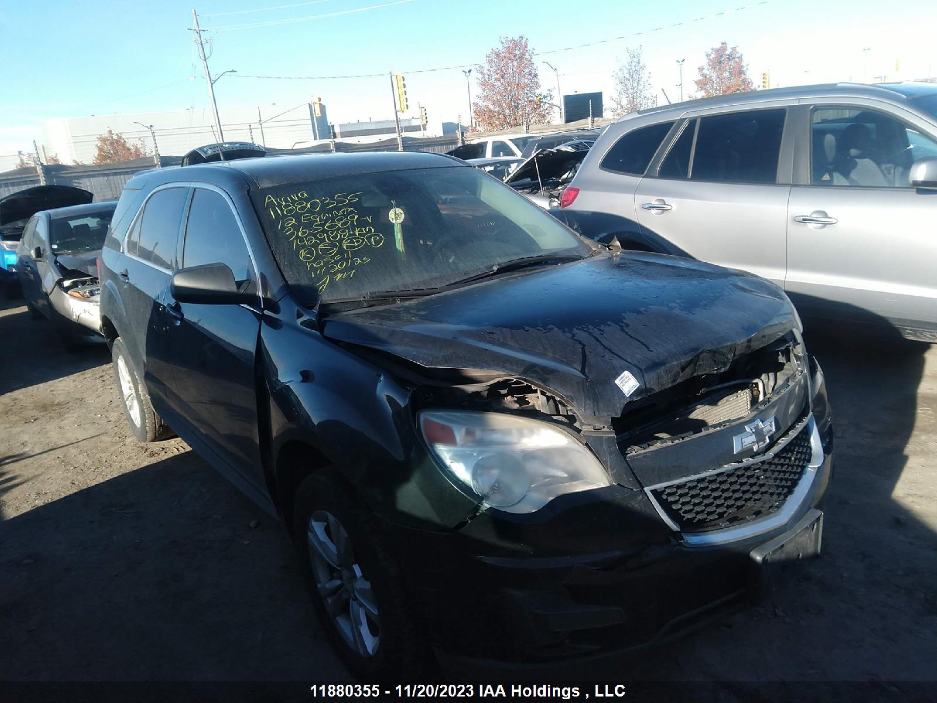 CHEVROLET EQUINOX 2012 2gnalbek8c6365689