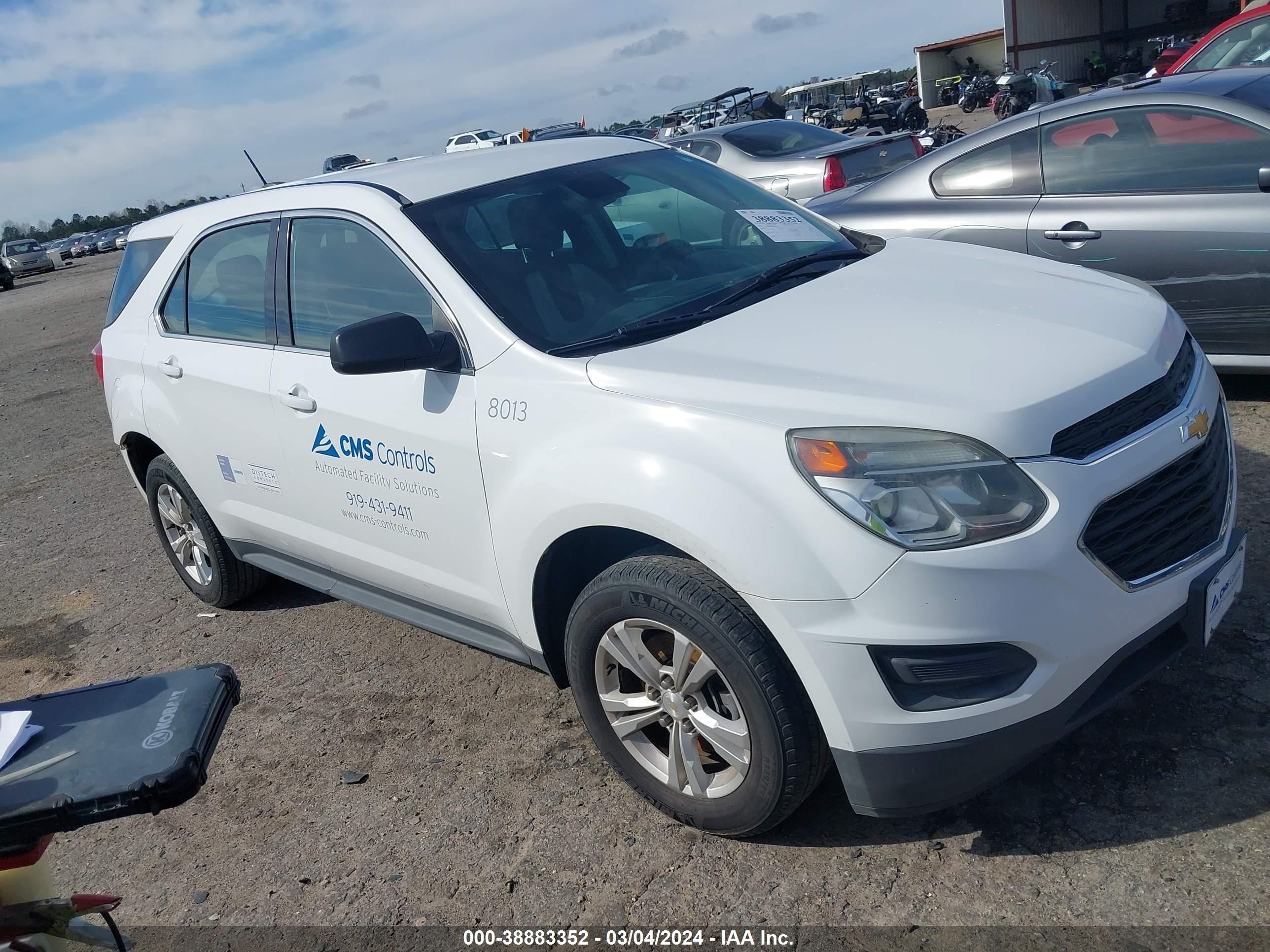 CHEVROLET EQUINOX 2016 2gnalbek8g1188094