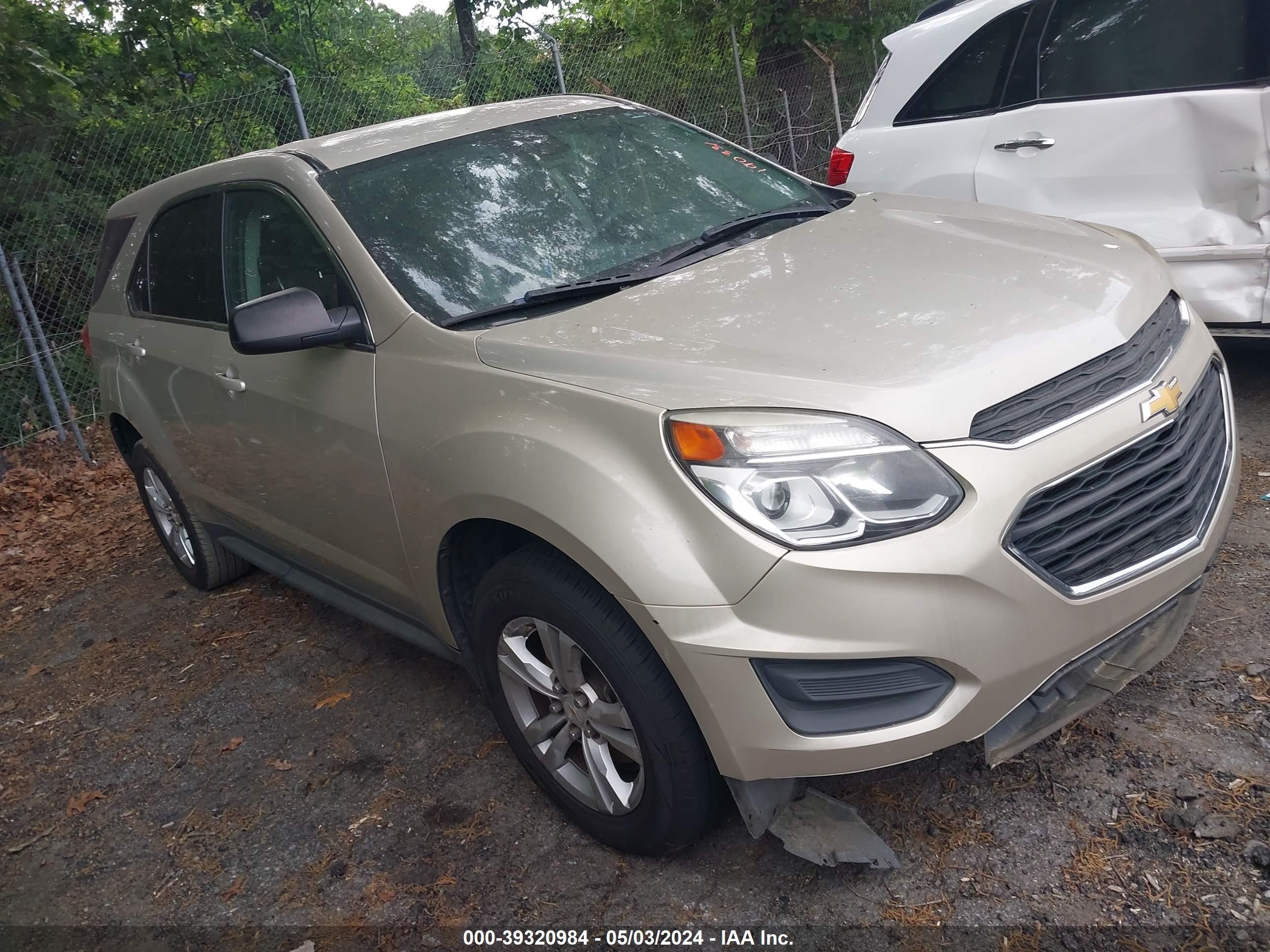 CHEVROLET EQUINOX 2016 2gnalbek9g1140331