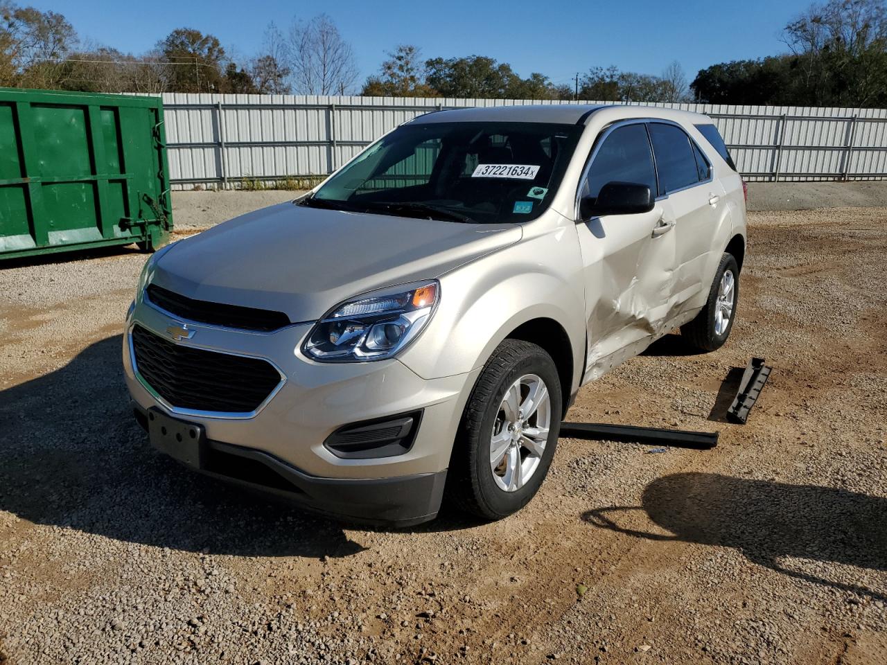 CHEVROLET EQUINOX 2016 2gnalbek9g1173703