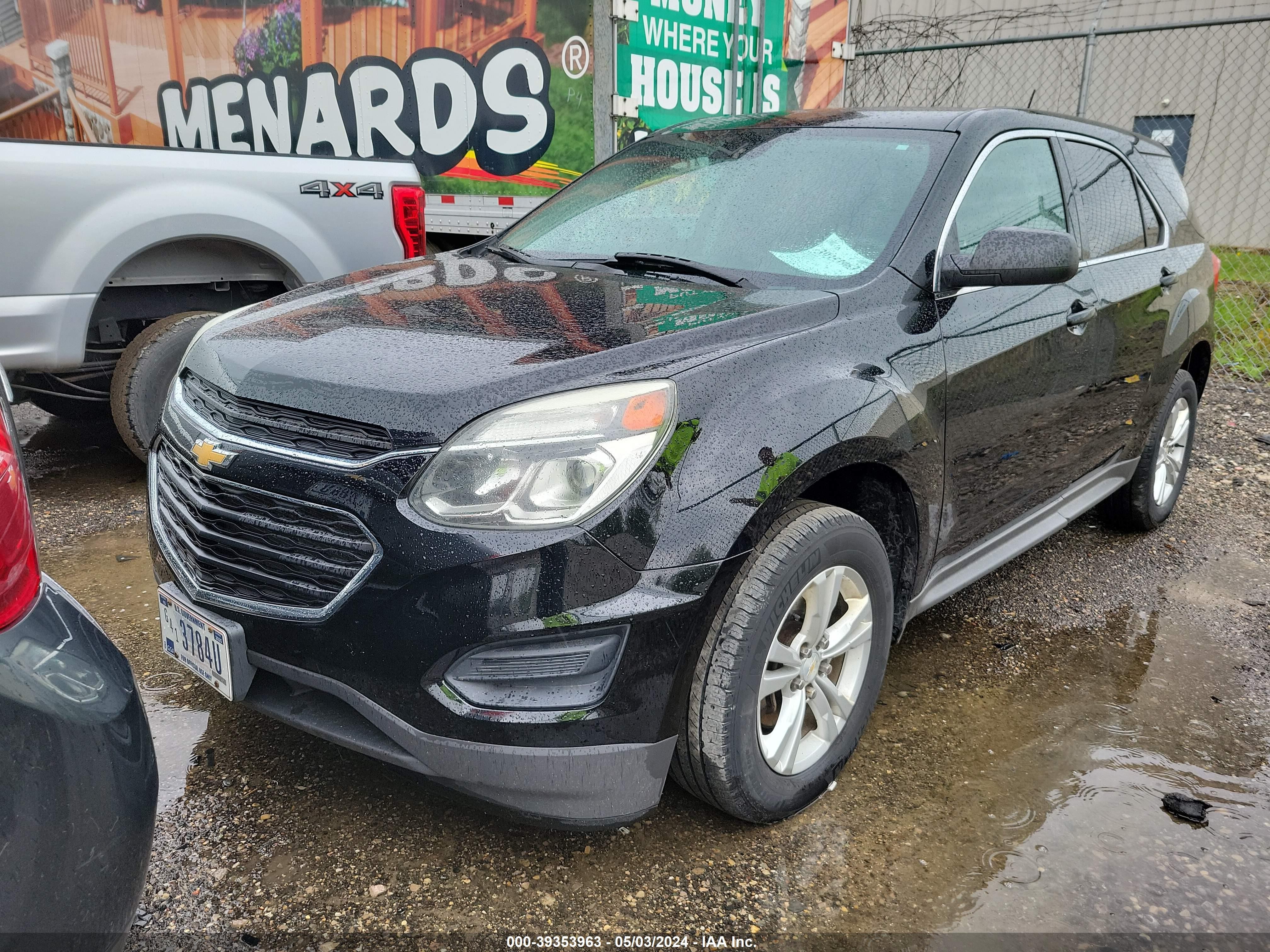 CHEVROLET EQUINOX 2017 2gnalbek9h1605692