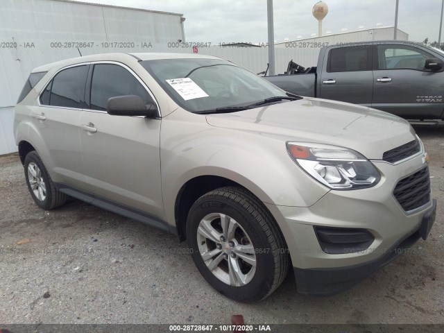 CHEVROLET EQUINOX 2016 2gnalbekxg1124705