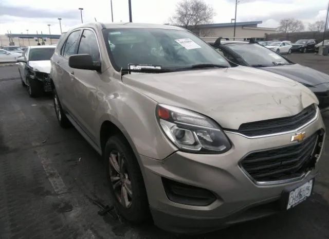 CHEVROLET EQUINOX 2016 2gnalbekxg1169367