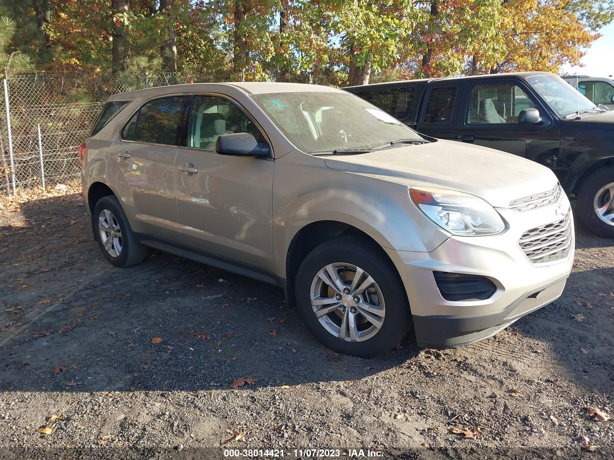 CHEVROLET EQUINOX 2016 2gnalbekxg1182328