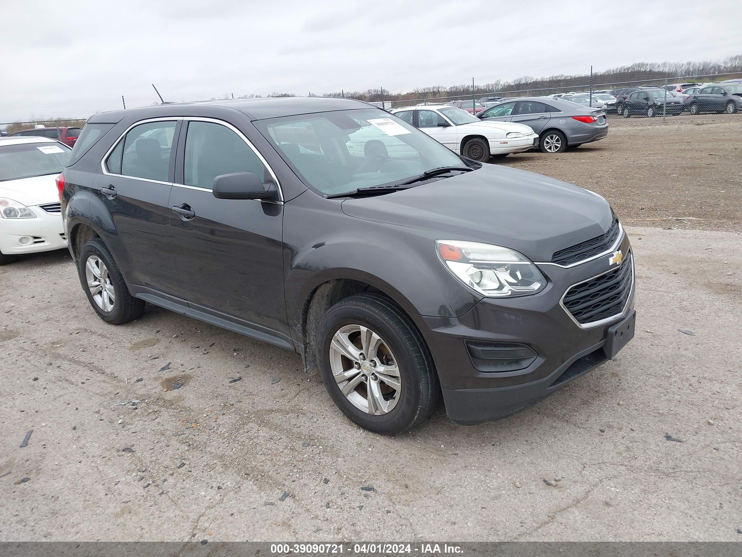 CHEVROLET EQUINOX 2016 2gnalbekxg6266426