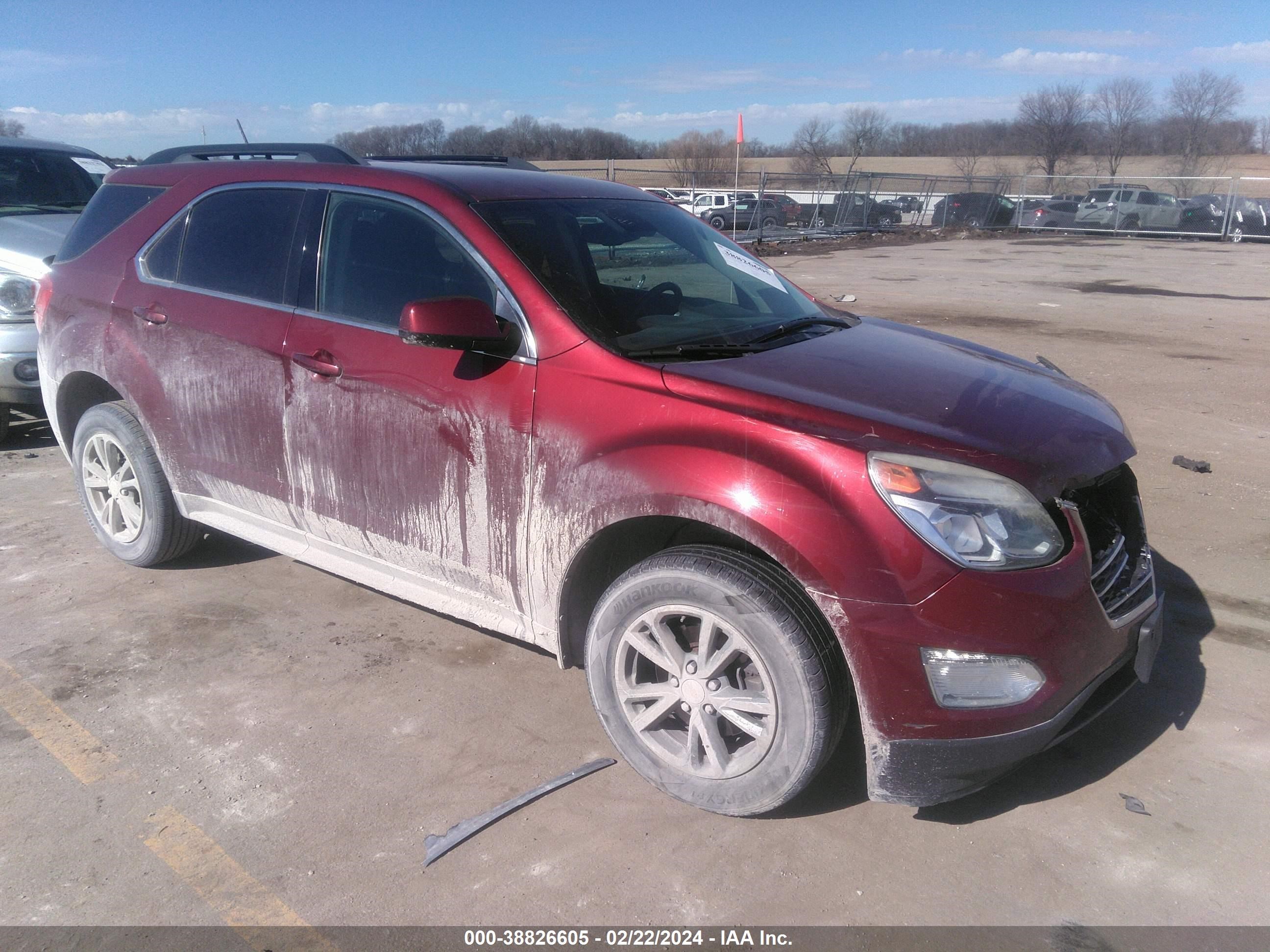 CHEVROLET EQUINOX 2016 2gnalcek3g1155882