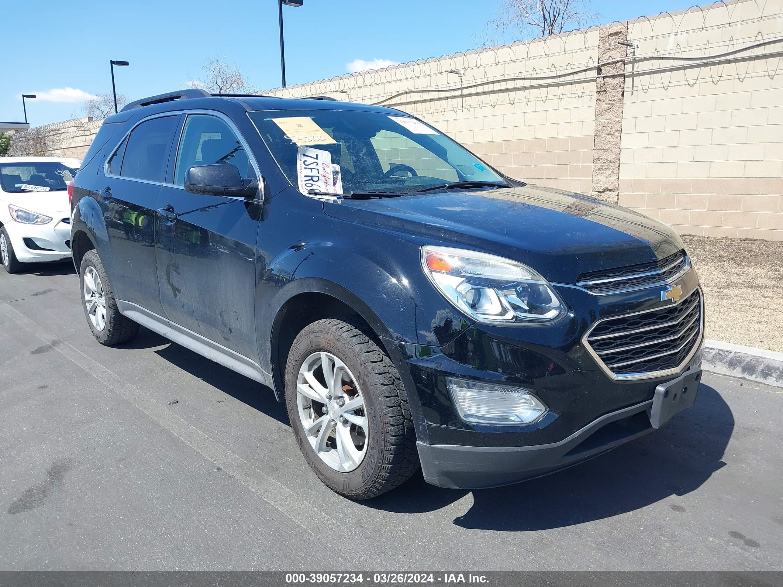 CHEVROLET EQUINOX 2016 2gnalcek3g1161388