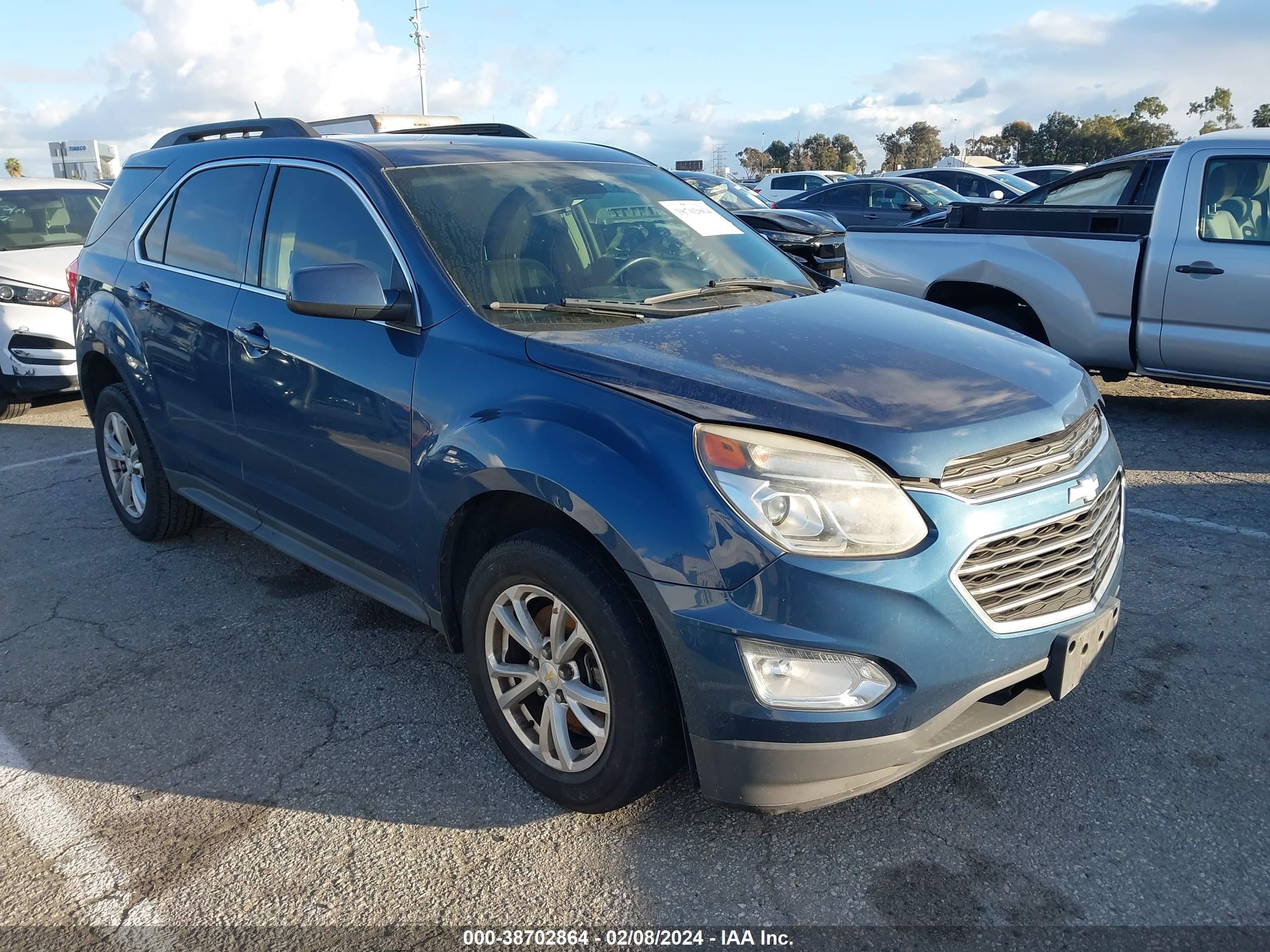 CHEVROLET EQUINOX 2016 2gnalcek3g6186620