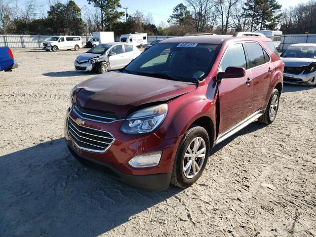 CHEVROLET EQUINOX LT 2017 2gnalcek4h1536299