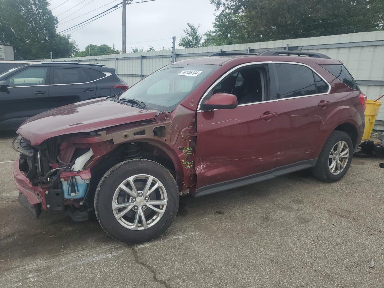 CHEVROLET EQUINOX 2017 2gnalcek6h1610953