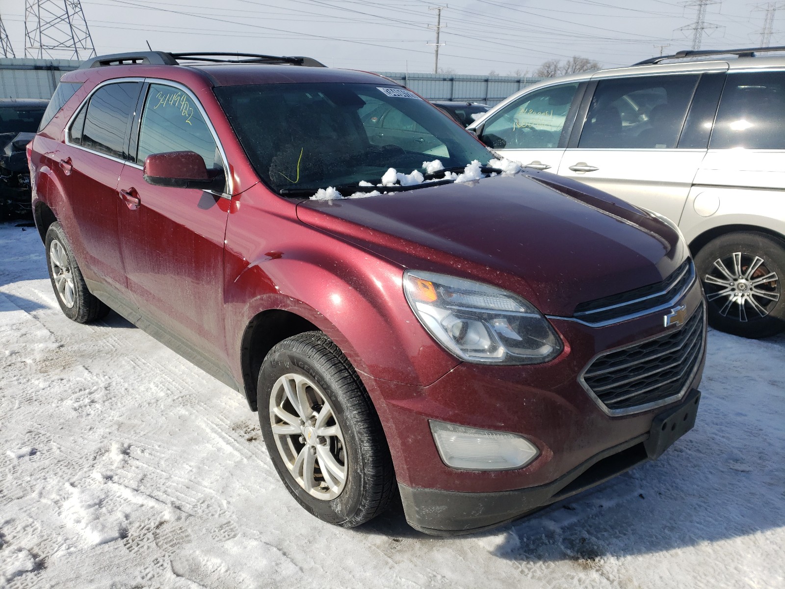 CHEVROLET EQUINOX LT 2016 2gnalcek8g6183809