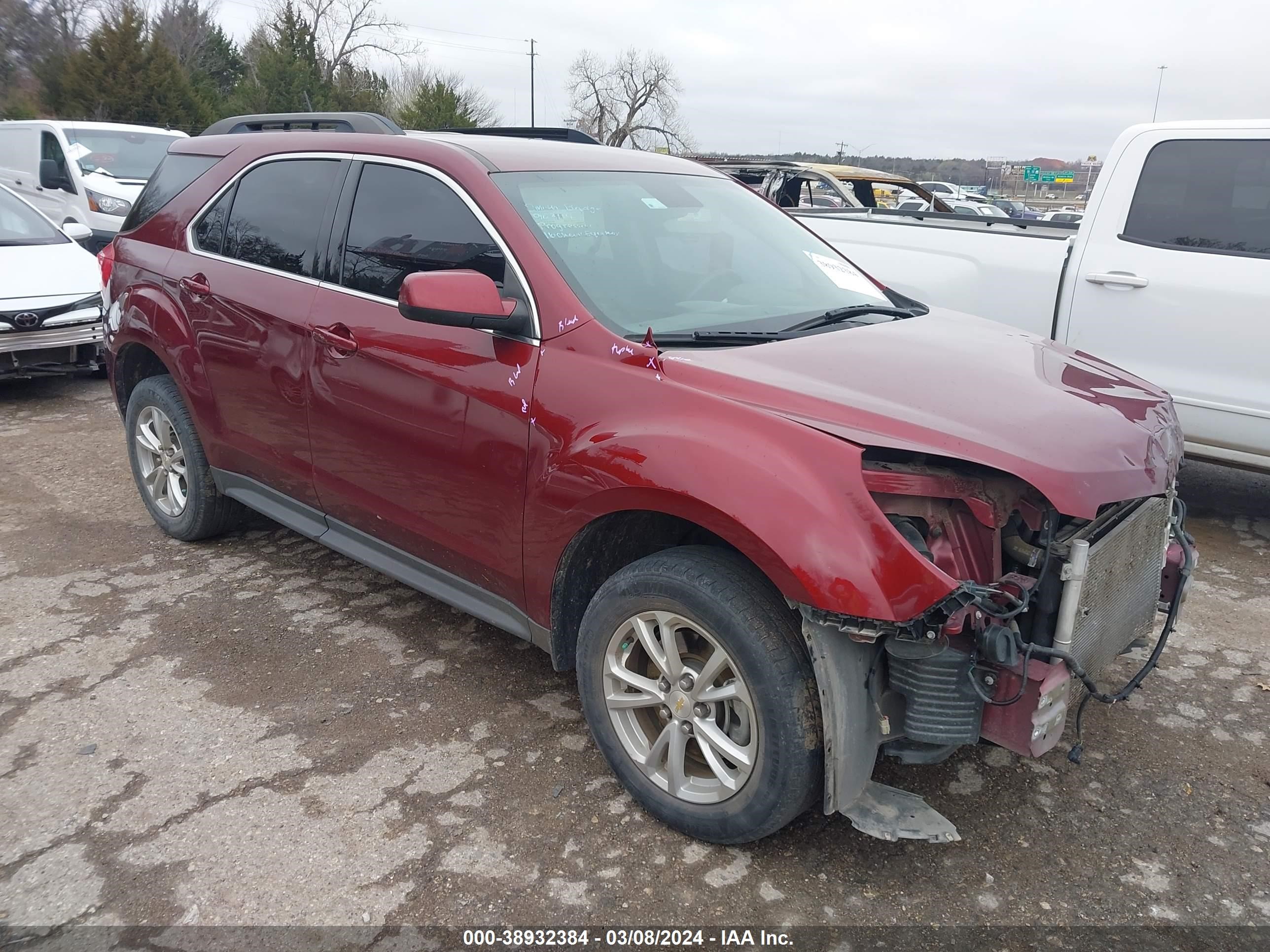 CHEVROLET EQUINOX 2016 2gnalcekxg1128243