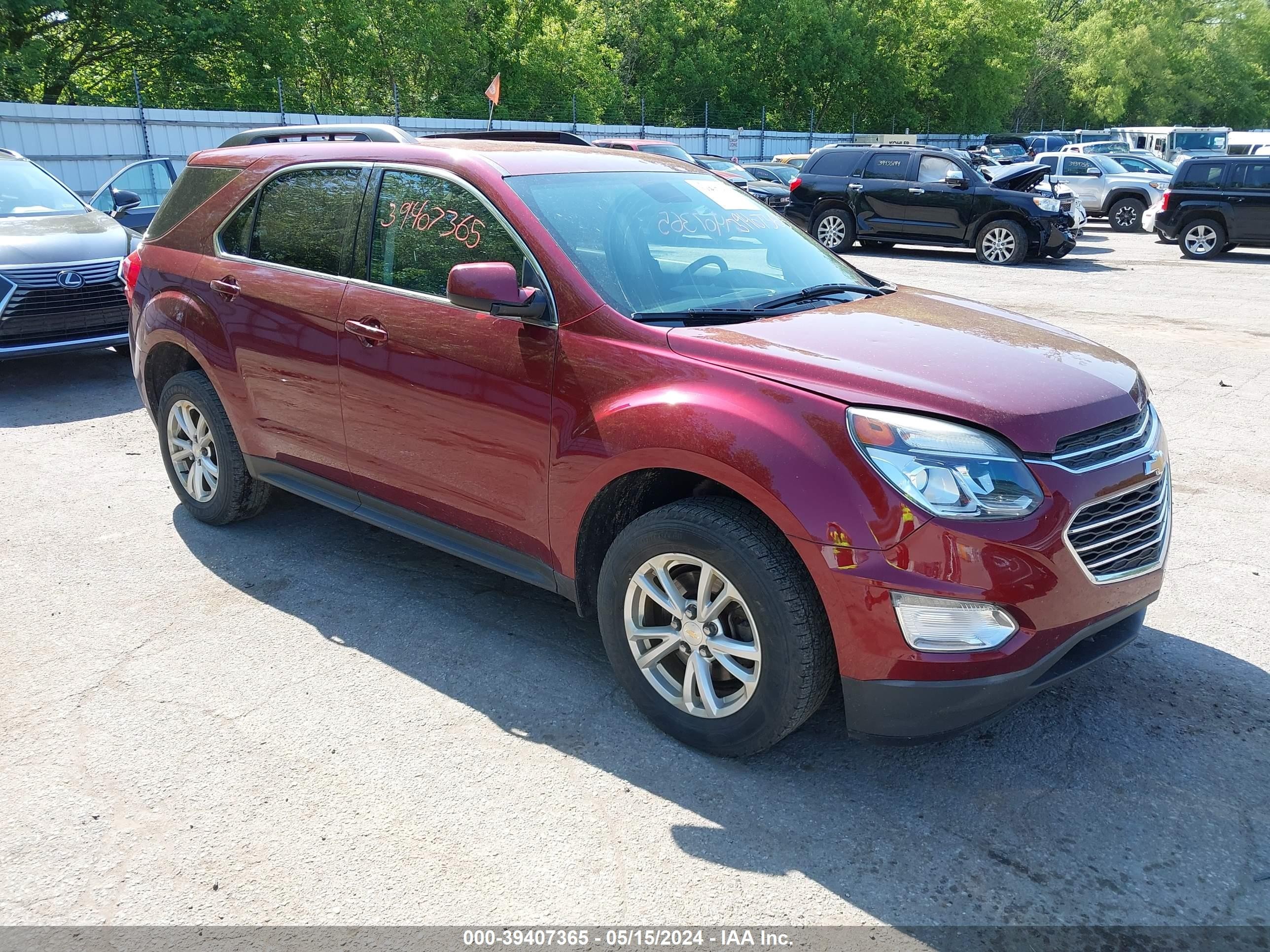 CHEVROLET EQUINOX 2016 2gnalcekxg6287511