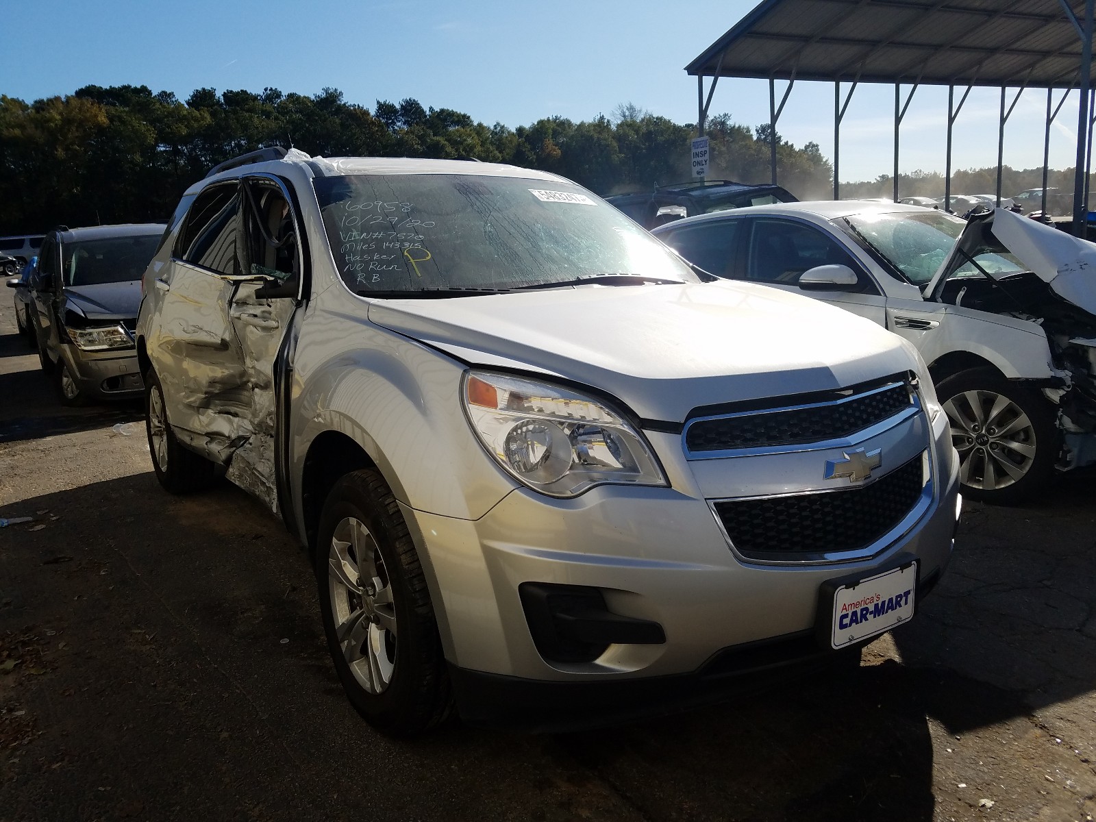 CHEVROLET EQUINOX LT 2011 2gnaldec7b1317570