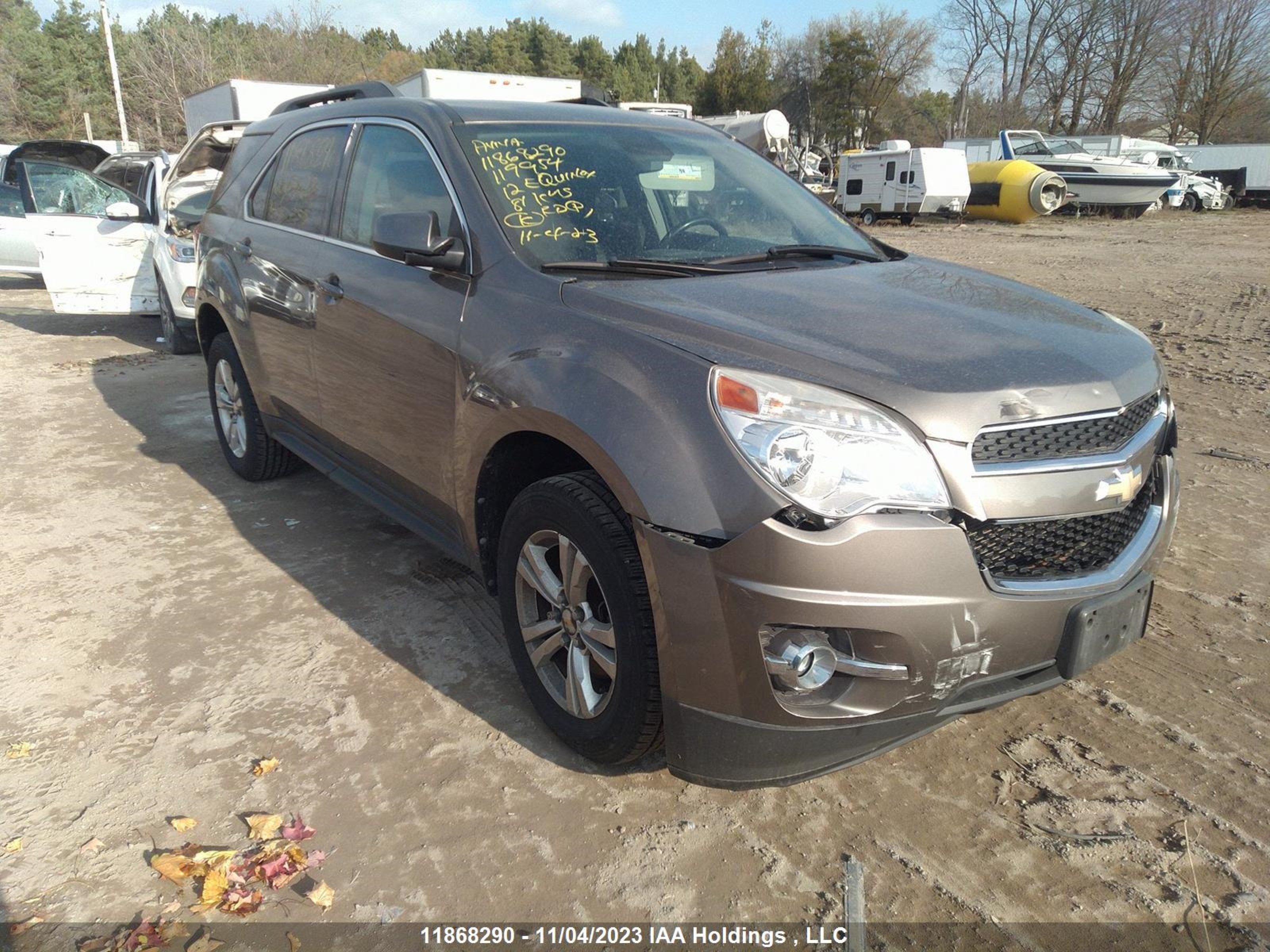 CHEVROLET EQUINOX 2012 2gnaldek5c6119954