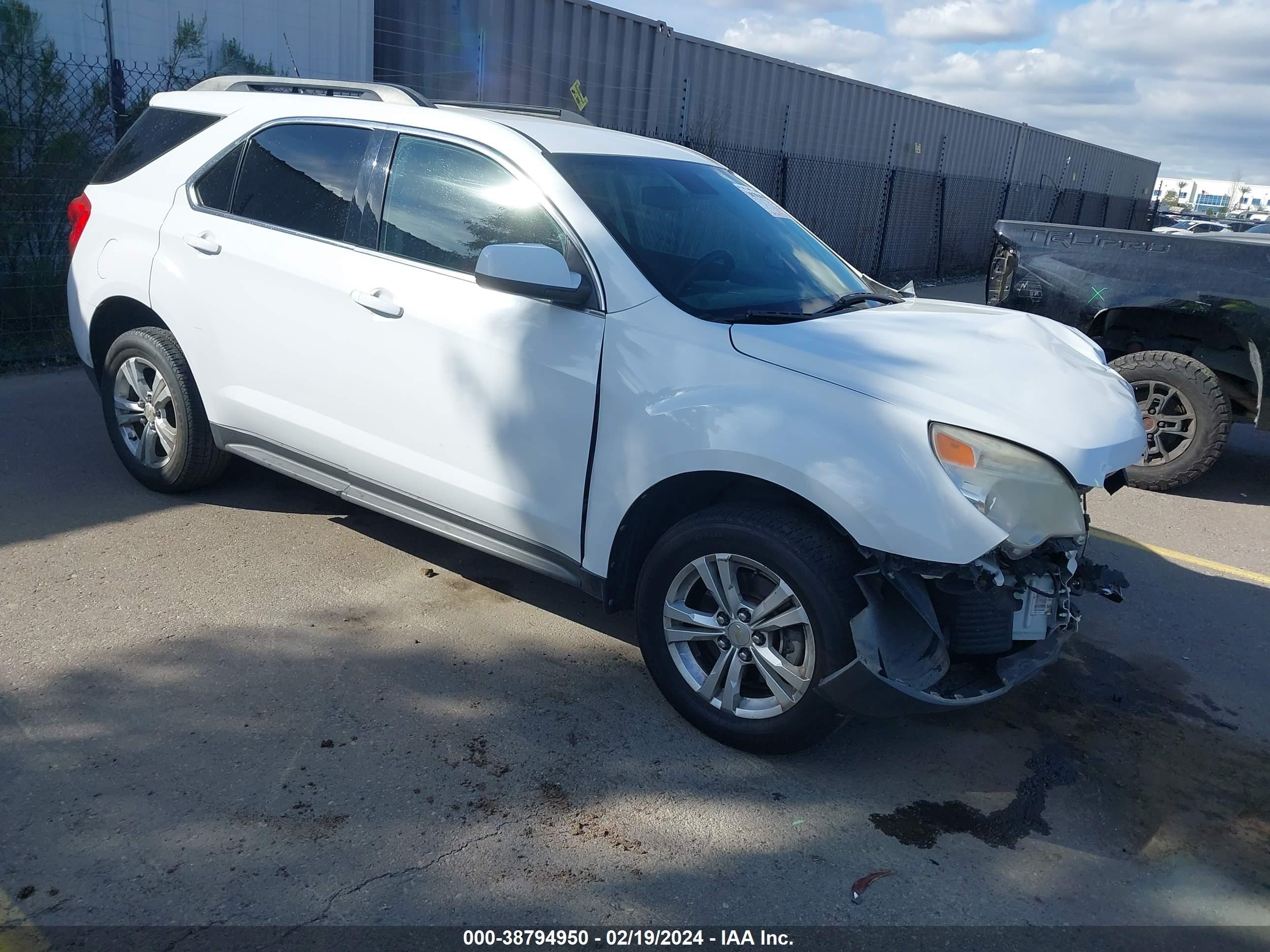 CHEVROLET EQUINOX 2012 2gnaldekxc1121888