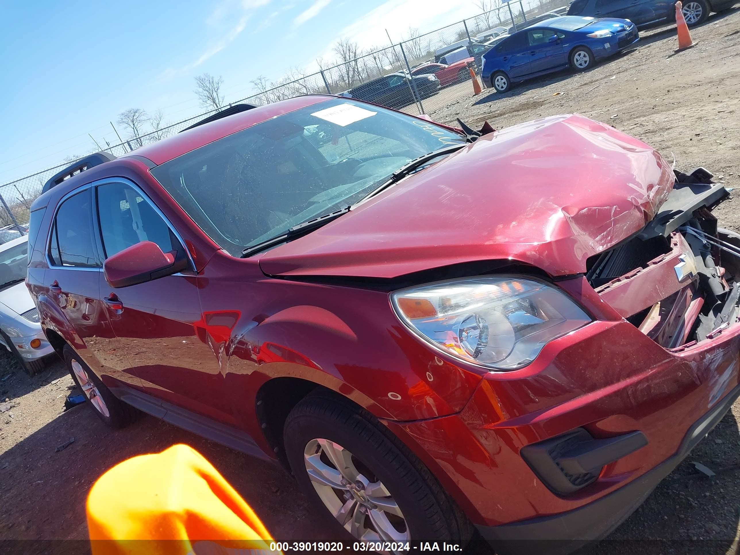 CHEVROLET EQUINOX 2012 2gnaldekxc6230709