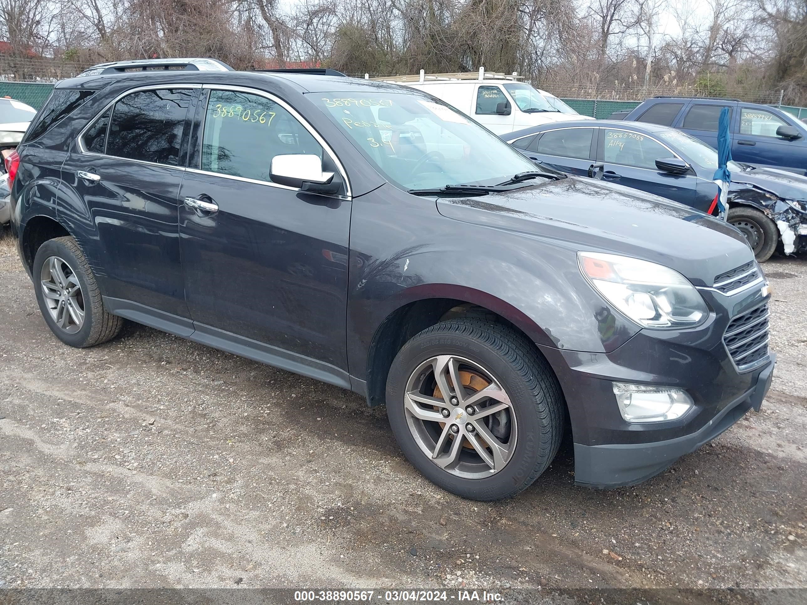 CHEVROLET EQUINOX 2016 2gnaldekxg6333943