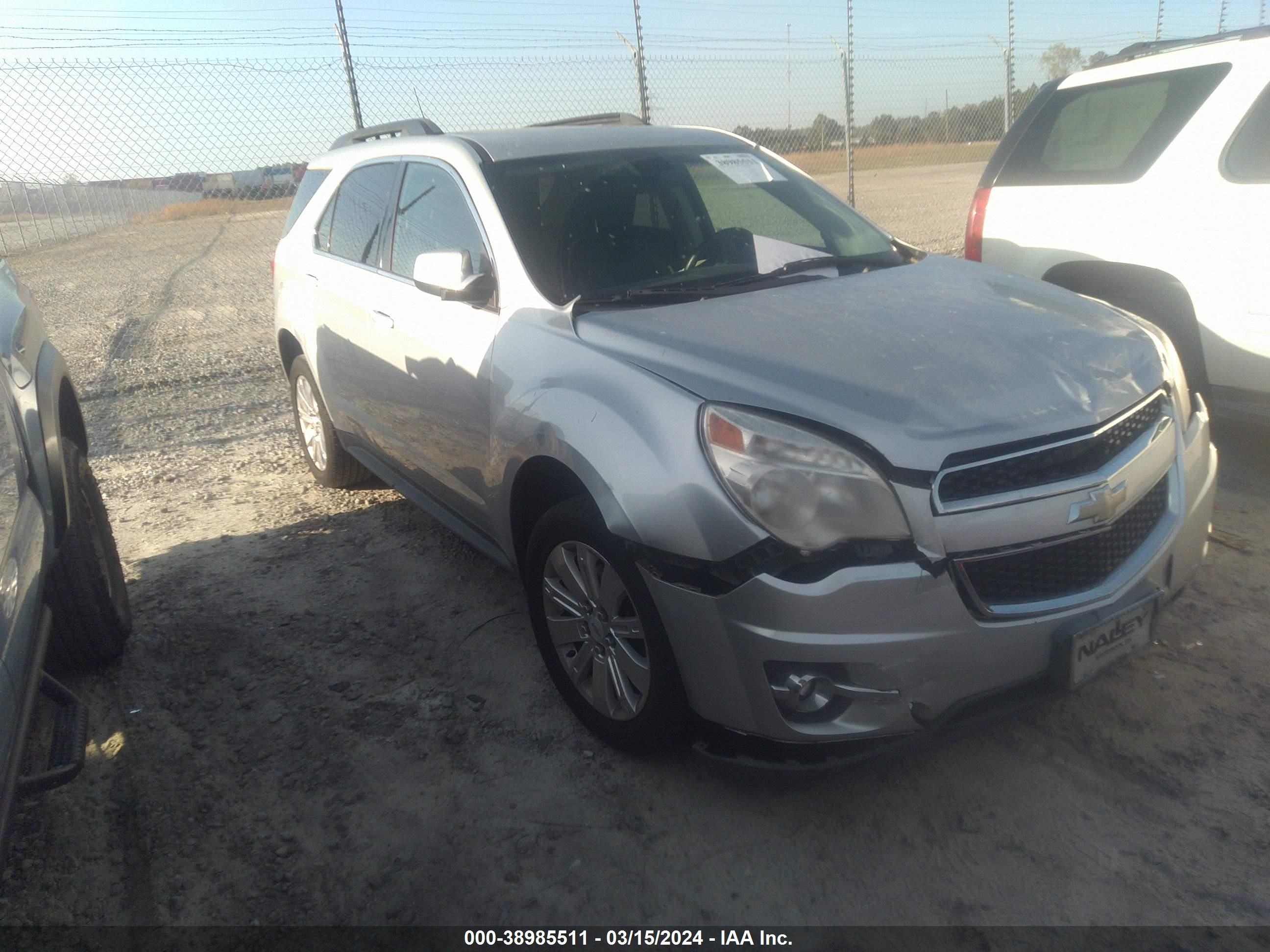 CHEVROLET EQUINOX 2011 2gnalpec2b1294054