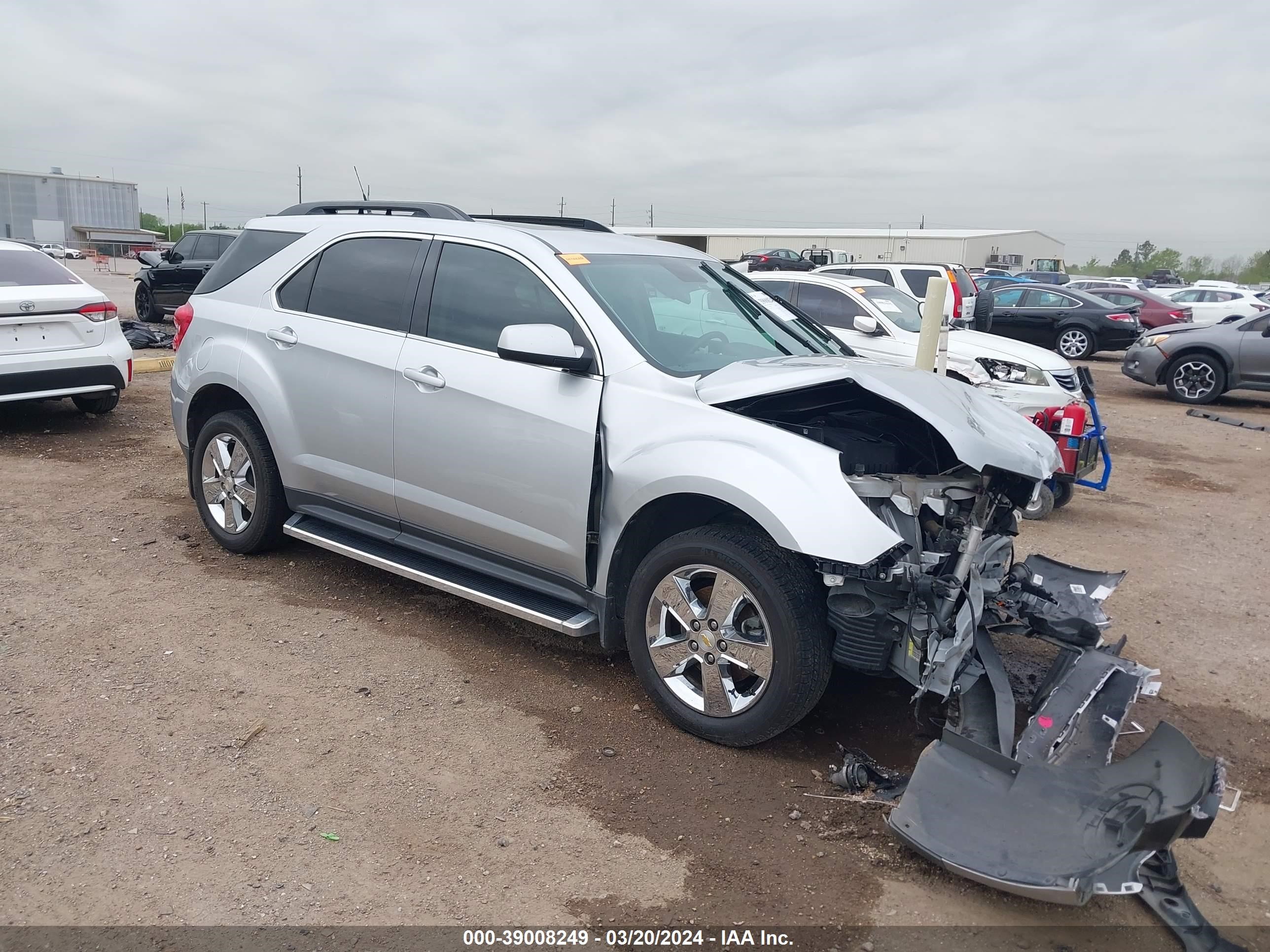 CHEVROLET EQUINOX 2012 2gnalpek9c1190301