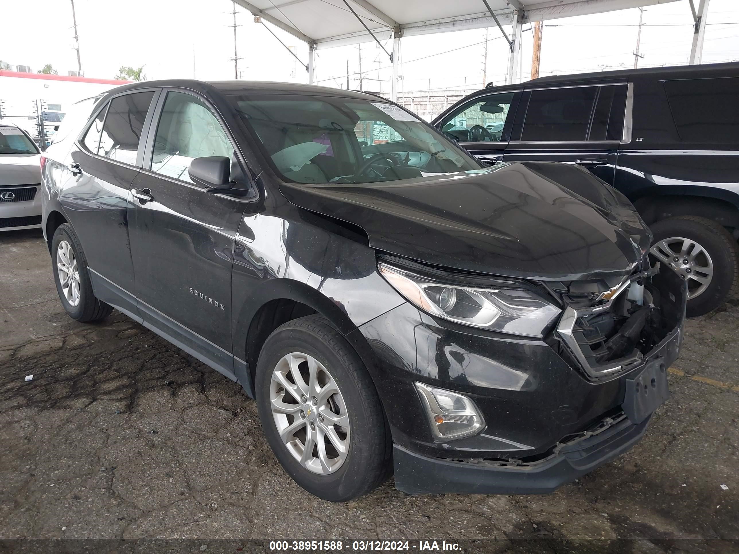 CHEVROLET EQUINOX 2020 2gnaxhev1l6280307