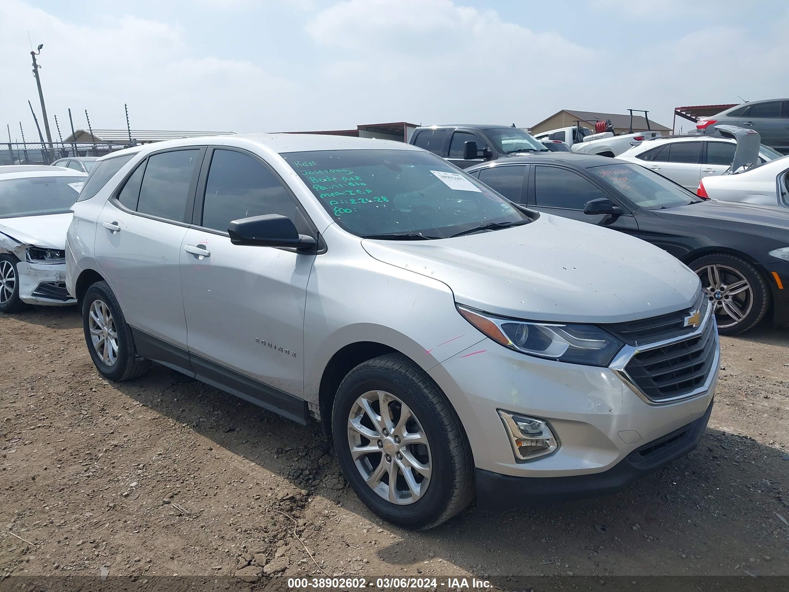 CHEVROLET EQUINOX 2020 2gnaxhev2l6248286