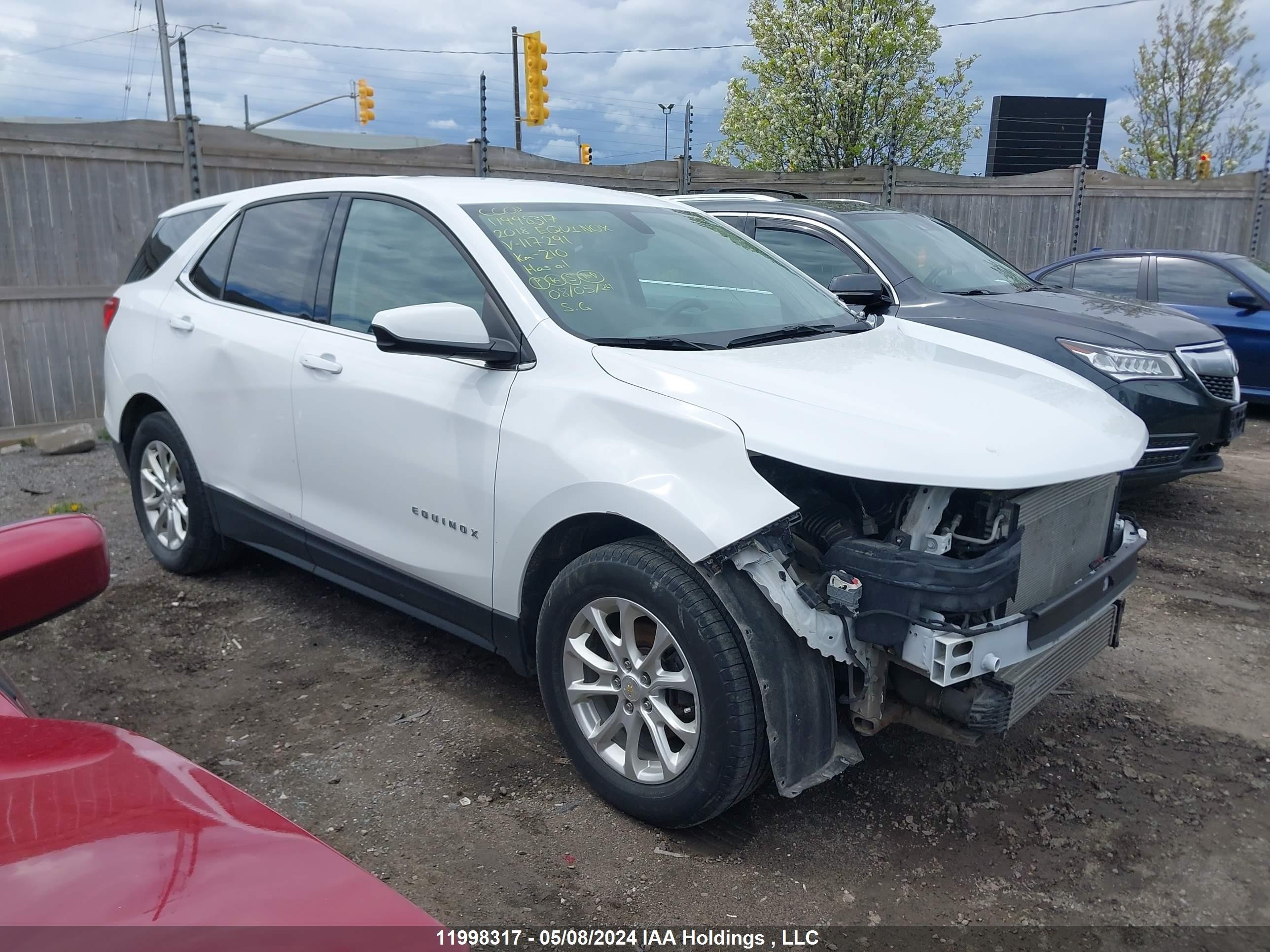 CHEVROLET EQUINOX 2018 2gnaxjev3j6117291