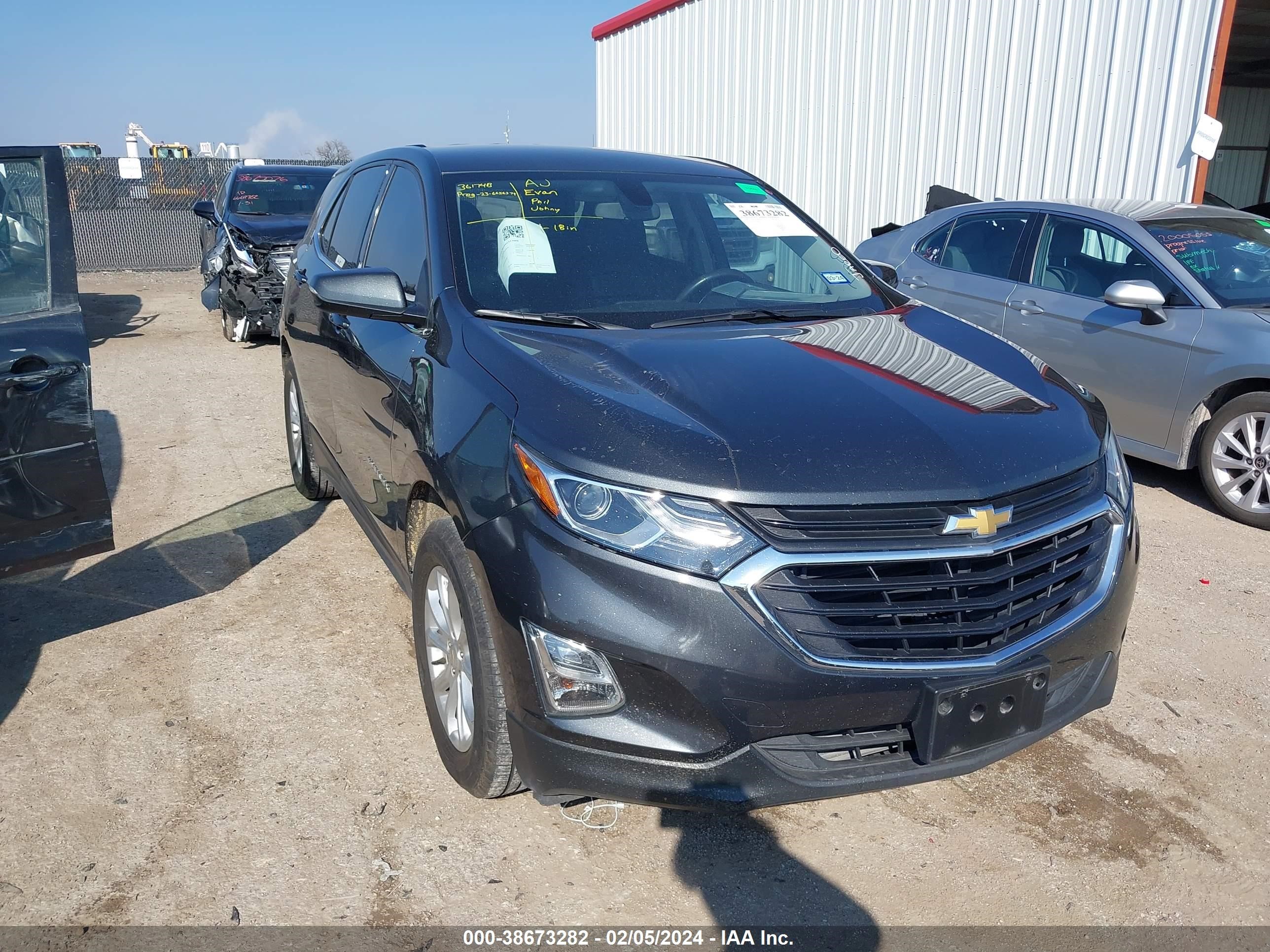 CHEVROLET EQUINOX 2018 2gnaxjev9j6264554