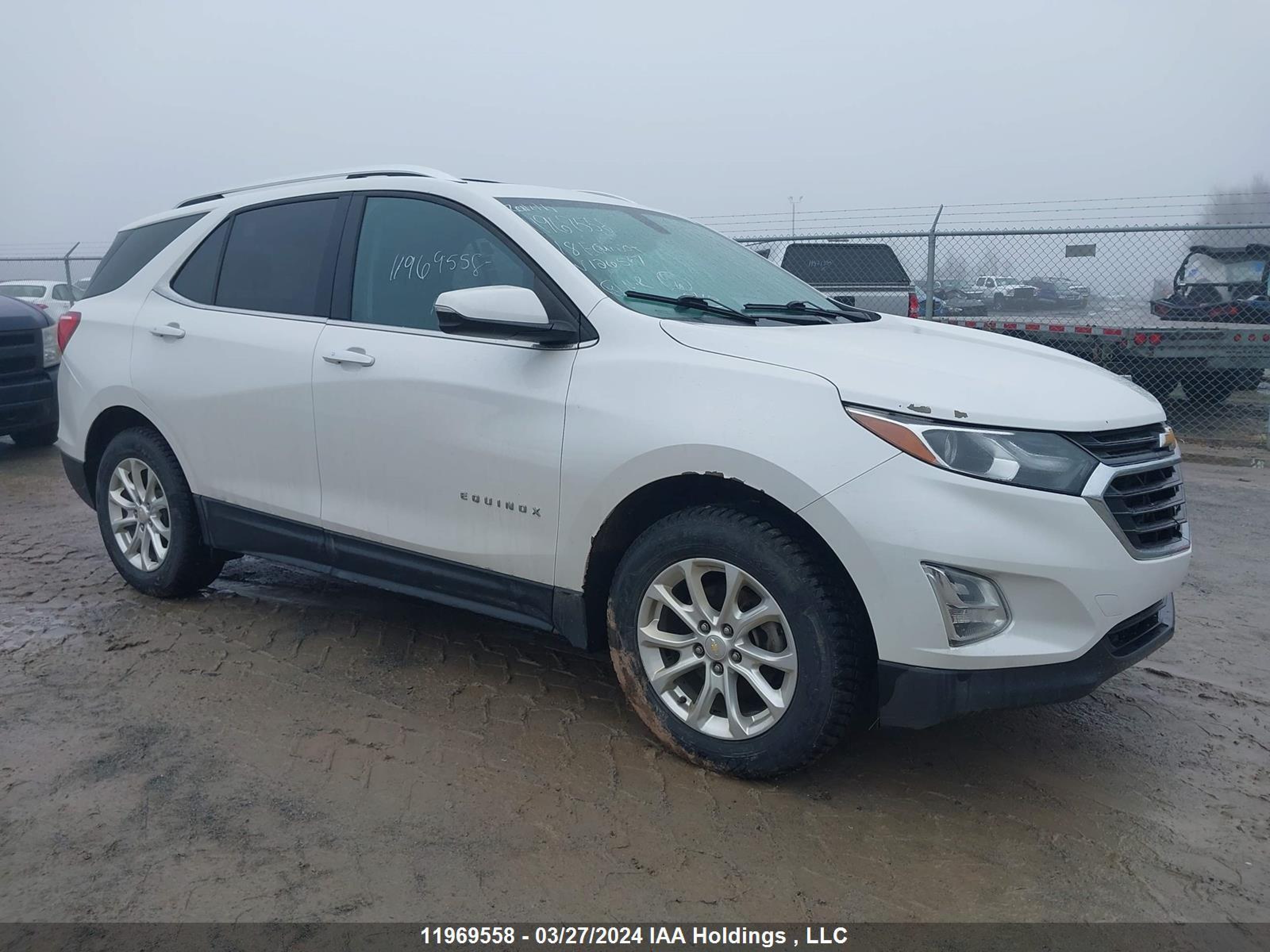 CHEVROLET EQUINOX LT 2018 2gnaxsev0j6126567