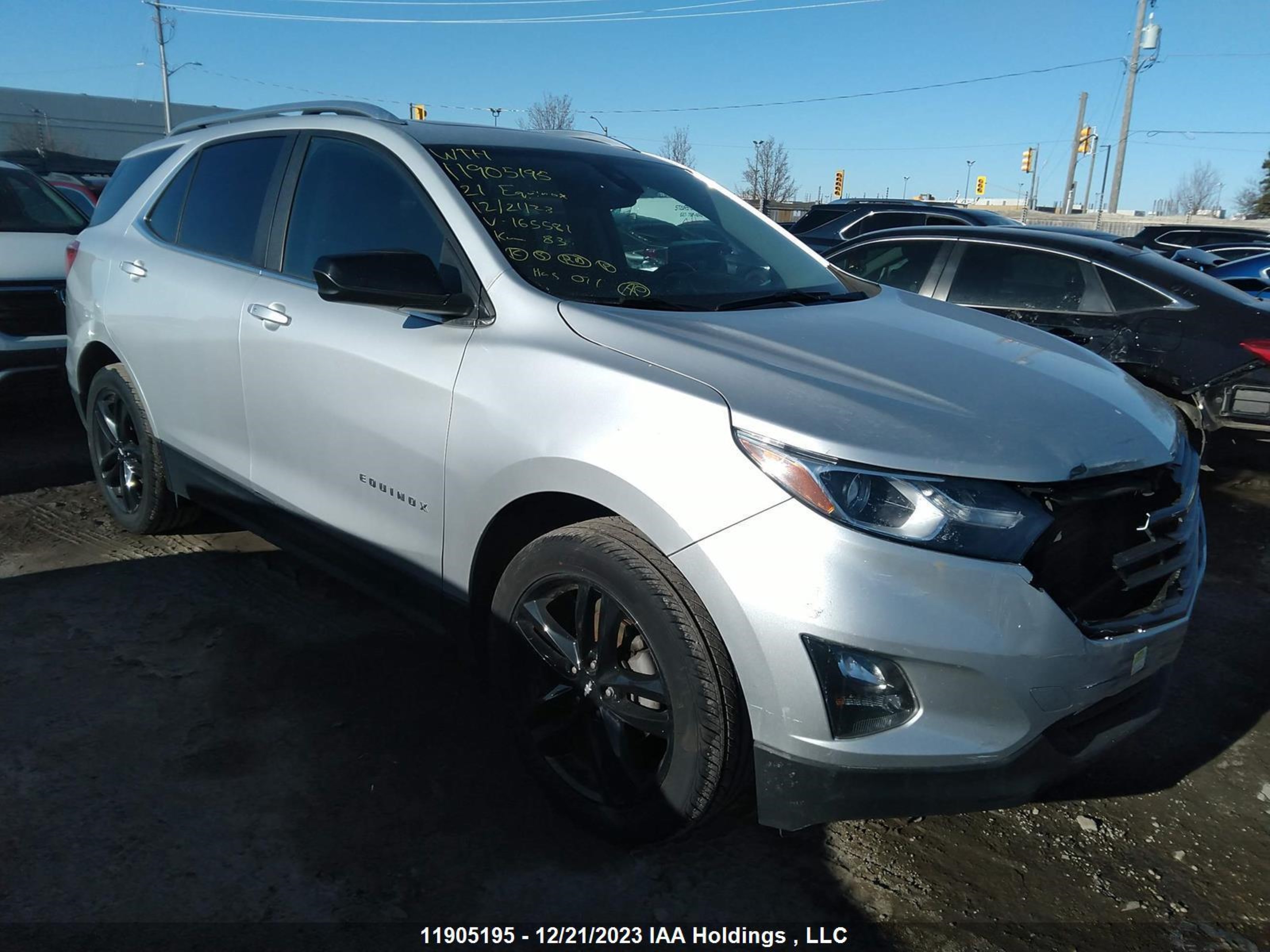 CHEVROLET EQUINOX 2021 2gnaxuev2m6165581