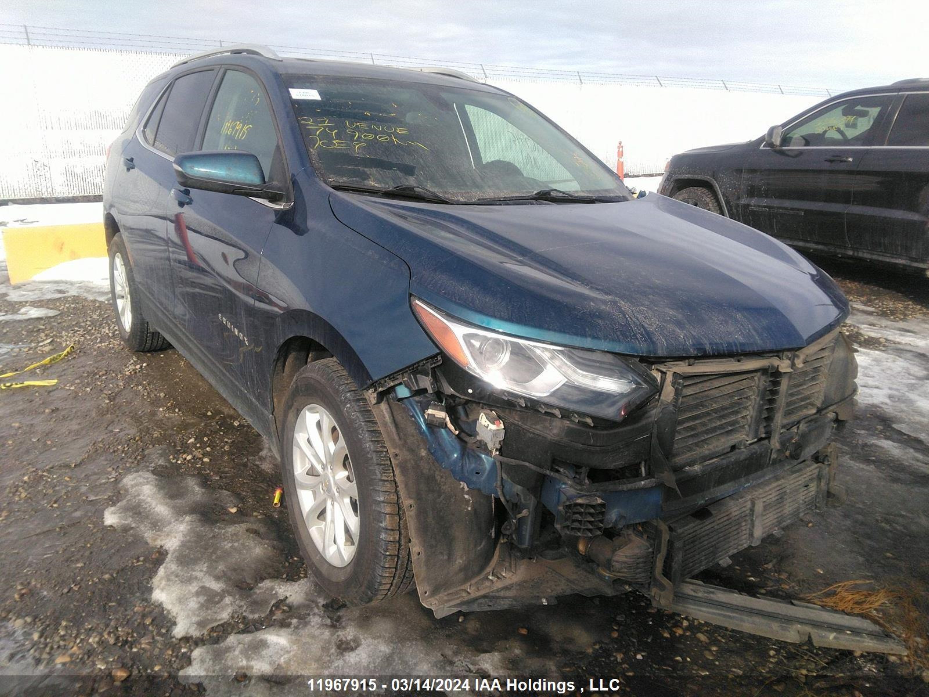 CHEVROLET EQUINOX 2019 2gnaxuev4k6214003